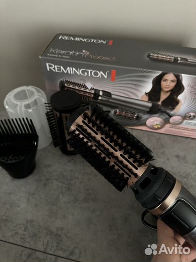 Фен-щетка для волос Remington (Black)