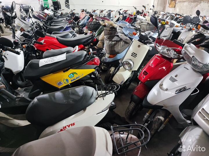 Скутеры из Японии с Гарантией 49 куб. см
