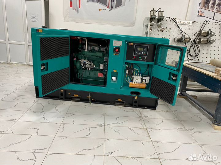 Дизельный генератор 300 кВт (в кожухе)