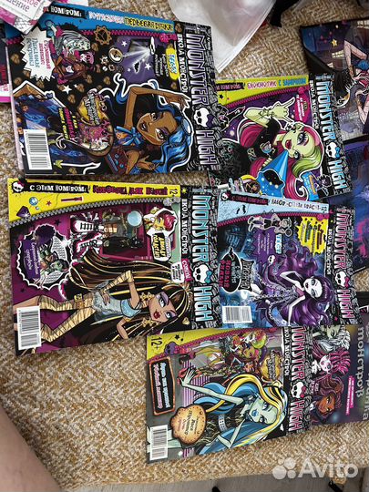 Журналы поакаты Монстер Хай эвер автер хай