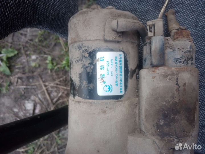 Стартер geely mk