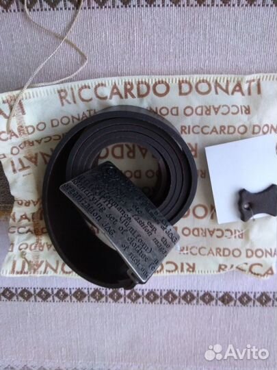 Ремень кожаный новый