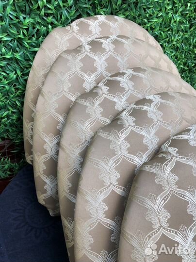 Новые сиденья тканевые для стульев, 6 шт