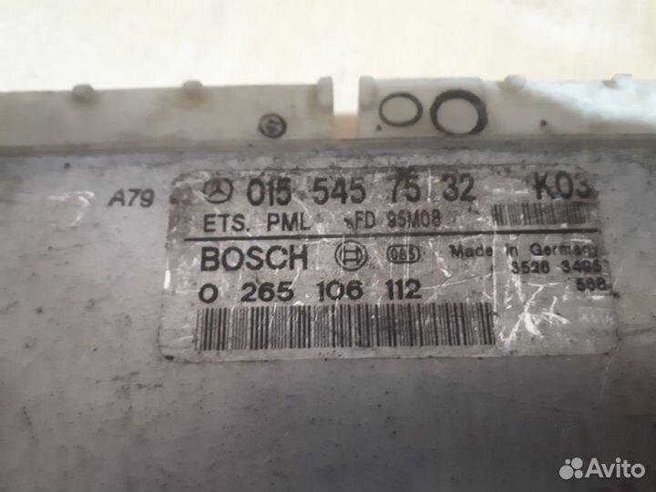 Блок управления ETS/PML 015 545 75 32 мерседес 210