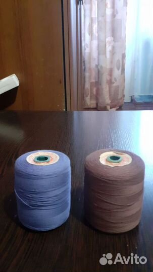 Нить швейная, вязальная, хлопок, СССР