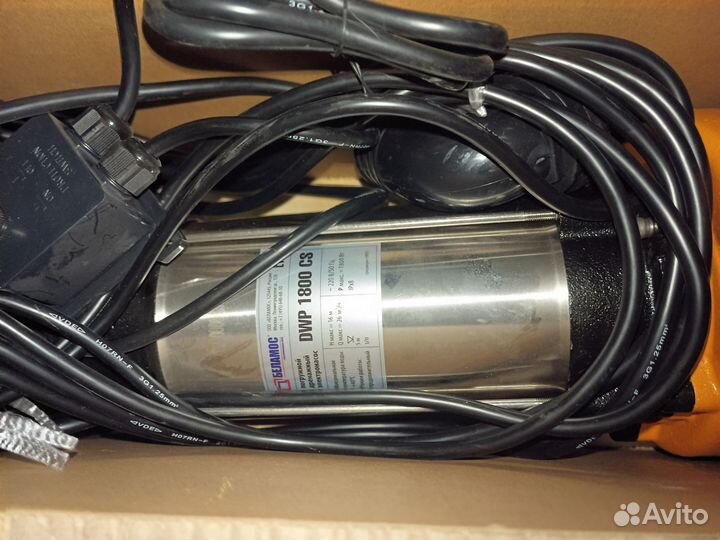 Насос погружной дренажный