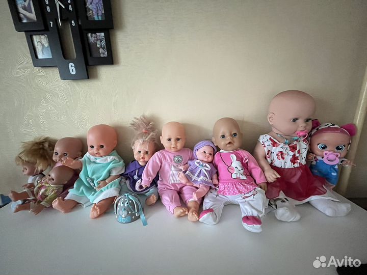 Пупсы разные