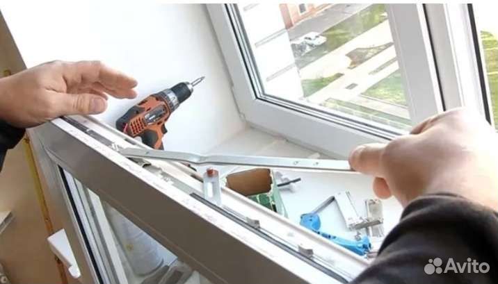 Ремонт пластиковых окон и дверей любой сложности