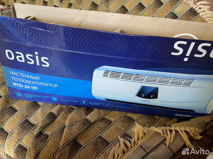 Настенный тепловентилятор