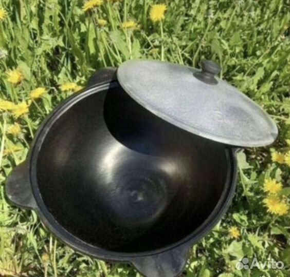 Казан чугунный узбекский 6л