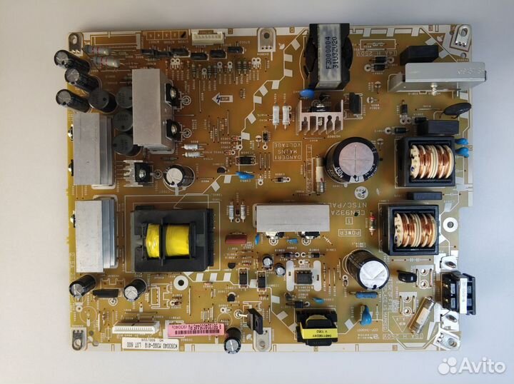 Плата блок питания cen932a на sharp LC-50LE440M