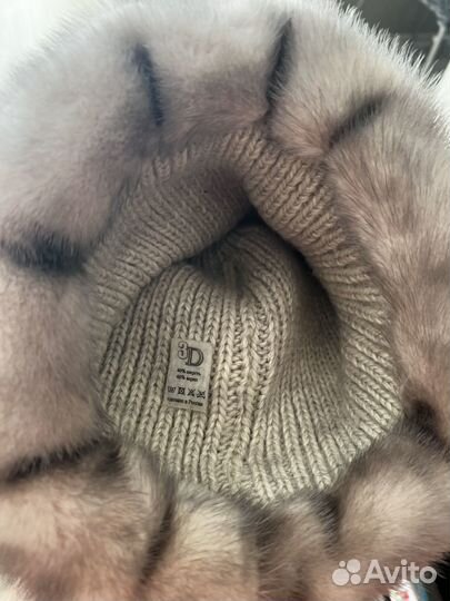 Шапка зимняя меховая женская норка