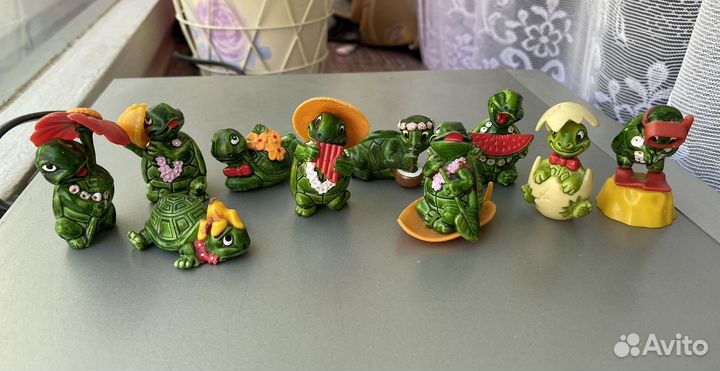 Киндеры 90 х Черепашки 1991