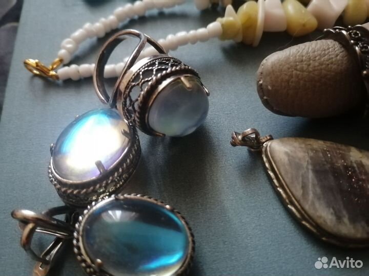 Бусы и серьги