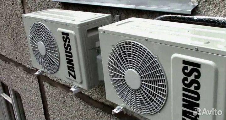 Кондиционер Zanussi + монтаж (доп.опция)