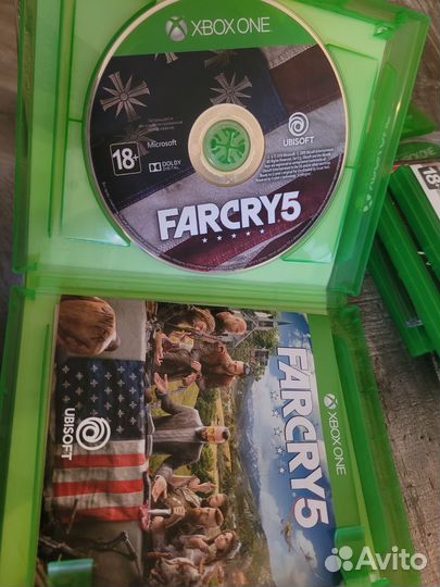 Игры на xbox one (far cry 5, star wars,mafia 3)