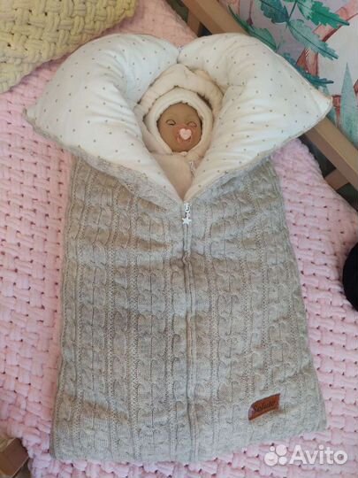 Детский конверт на выписку или для прогулок