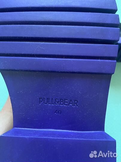 Полусапоги Pull & Bear демисезонные новые 40