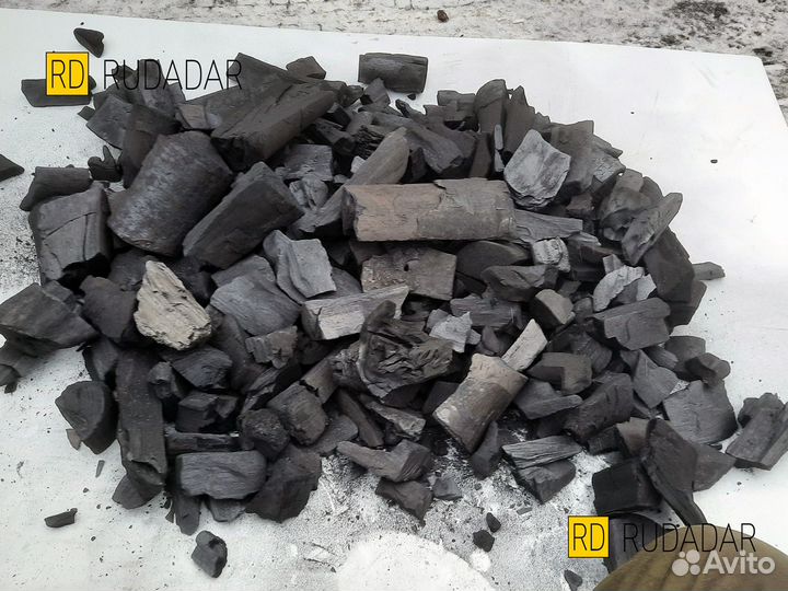 Уголь древесный березовый 10 кг