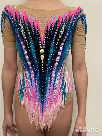 Купальник для художественной гимнастики 155-163