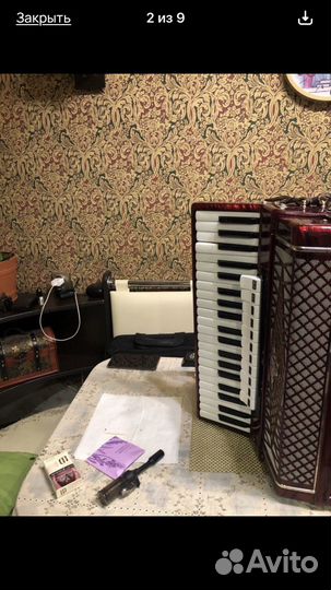 Аккордеон barcarole.антиквариат
