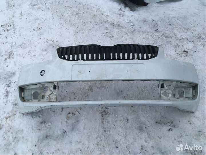 Бампер передний Skoda Octavia (A7) 2017-2020 г