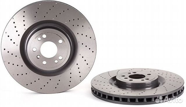 Тормозные диски mercedes ML GLE GLS с перфорацией купить в Москве с ...