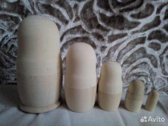 Матрешки заготовки