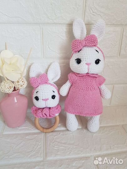 Вязаные игрушки ручной работы