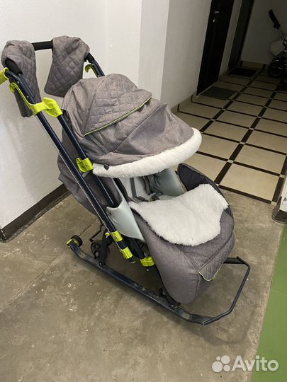 Санки коляска ника 7 3