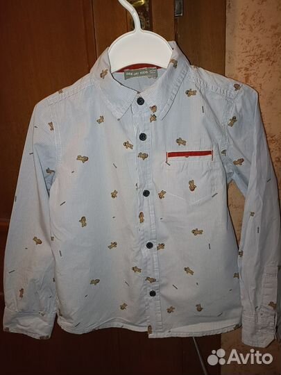 Рубашка 110, Глория джинс, на мальчика