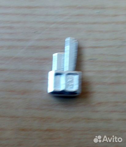 Нижний ограничитель разъемной молнии спираль тип 5