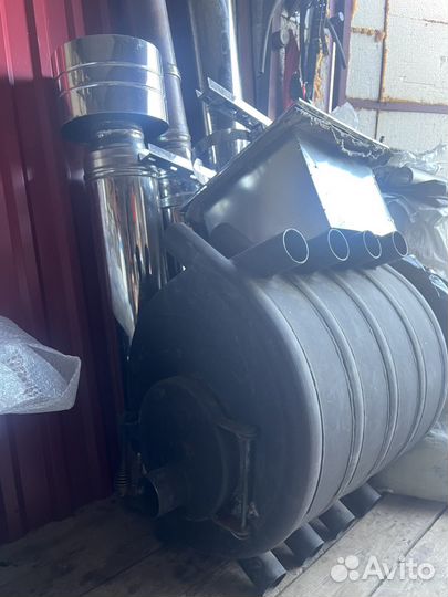 Печь металлическая