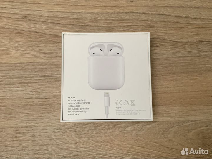 Коробка от Apple AirPods 2