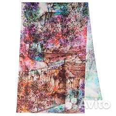 Палантин вискоза Павловопосадский