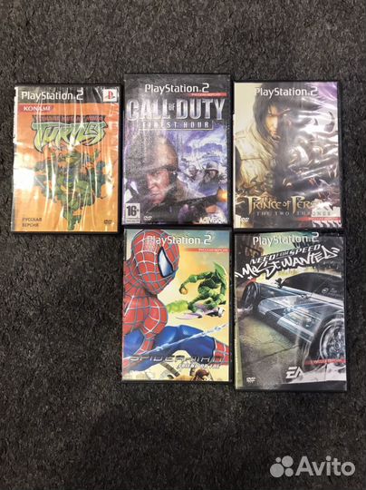 Игровые диски на ps2