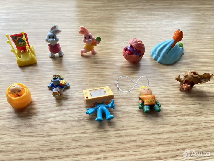 Киндер игрушки разные