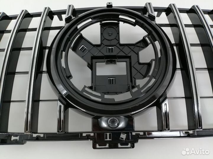 Решетка радиатора GT на Mercedes GLE V167 хром