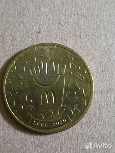 Монета Mcdonald's