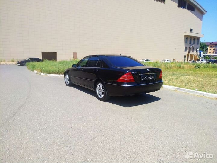 Mercedes w220 s500 4matic фары