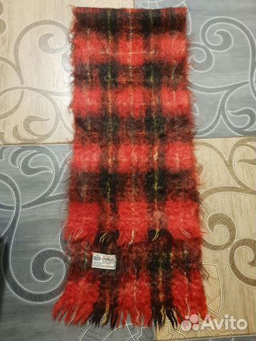Мохеровый шарф СССР новый
