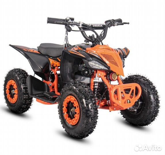 Детский электроквадроцикл Sneg Leto R Orange