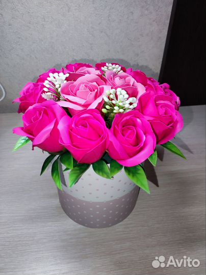 Букет цветов из мыла