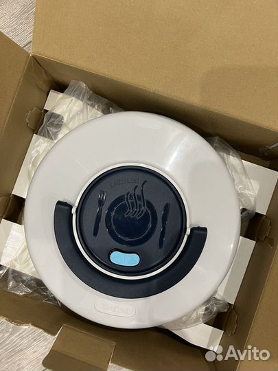 Переносная тарелка с подогревателем