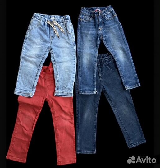 Пакет вещей для девочки 52 шт 92-98