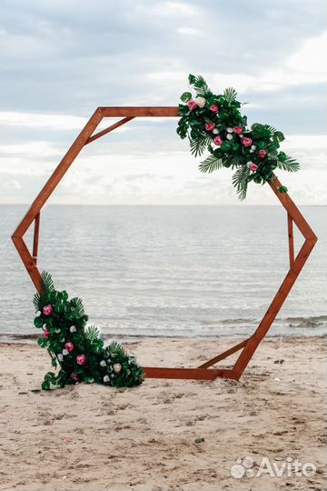 Цветочная композиция для свадебной арки, 2шт