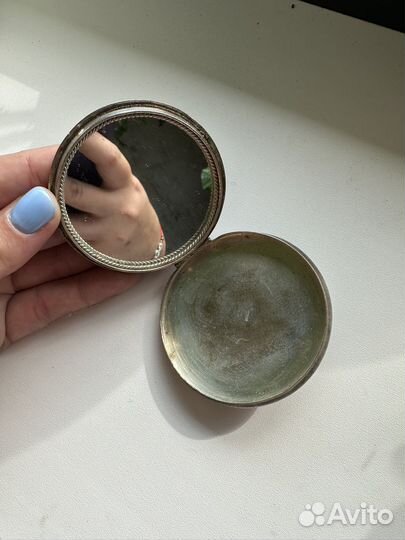 Пудреница винтаж СССР