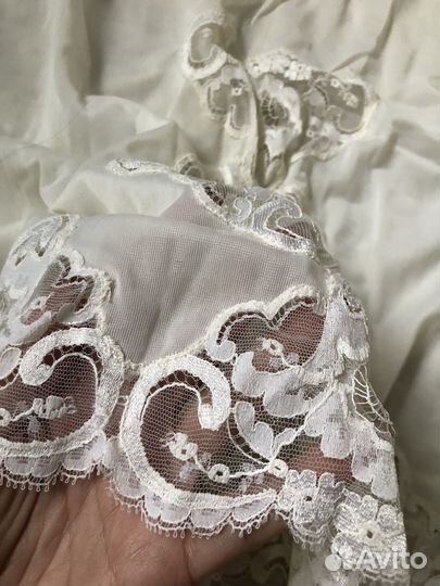 Кружевной пеньюар сорочка Чехословакия 42
