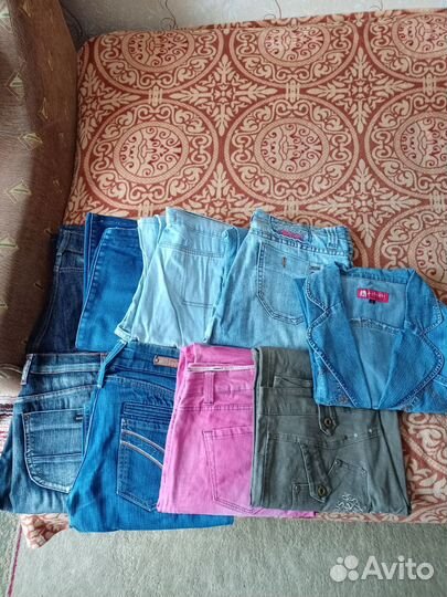 Брюки джинсы пакетом