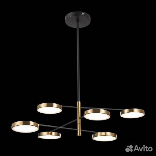 Люстра подвесная в спальню светодиодная